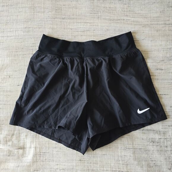 Nike Womens Athletic Shorts With Built In Shorts Liner - Picture 1 of 3